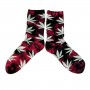 Fuchsia color women weed cotton socks