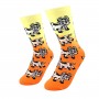 Women socks with happy cows