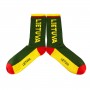 Lithuania men's socks green color