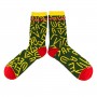 Men's socks green color Lietuva