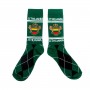 Men's green socks Lithuania