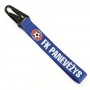 FC Panevezys blue keychain carabiner