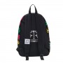Leisure backpack with tricolor weed leaf