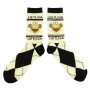 White/Black men's socks Lithuania