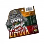 Sticker travel with Lithuania
