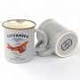 Gray frosted mug LITUANICA