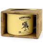 Lithuania mug with Vytis yellow in box