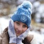 Blue winter hat Lithuania Robin-Ruth