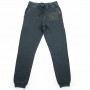 Unisex blue Lithuania joggers full view