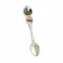 Metal spoon with flag Panemune castla