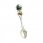 Metal spoon with flag Nida