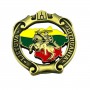 Metal fridge magnet Lithuania