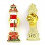 Collectible Metal Pin "Nida Lighthouse"