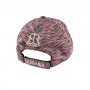 Baseball speckled cap Lithuania LT fuchsia color