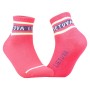 Lithuania pink color socks for women