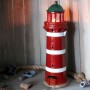 Hand made ceramic lighthouse Nar Sweden
