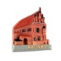 Fridge magnet souvenir of Kaunas Thunder House