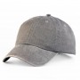 The grey classic unisex baseball cap Robin Ruth