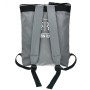 Gray leisure backpack