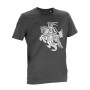 Organic cotton gray t-shirts Vytis Lithuania