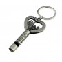 Metal whistle keychain of Vilnius