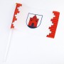 Handheld flag of Panevėžys for events and celebrations