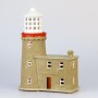 Handmade ceramic lighthouse Howth Pier Ireland