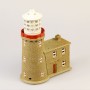 Handmade ceramic lighthouse candle holder Howth, Dublin