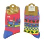 Rose women cotton socks Lithuania City