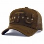 Brown Travel Cap Lithuania – 3D Embroidered Letters