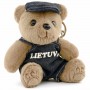 Brown Lithuania Teddy Bear with Denim Outfit