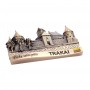 Metal fridge magnet Trakai Castle