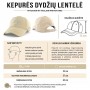 LTU Sports Cap Size Guide