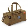 Sand Vintage Travel Sports Bag with Lithuanian Symbols