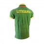 Green color Polo t-shirts Lithuania