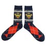 Navy/Red men's socks Lithuania