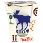 Estonian souvenir mug with moose
