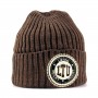 Brown short winter hat Lietuva