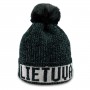 Black short winter hat Lithuania