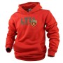 Children's red hoodie "LTU Lithuania" with patch