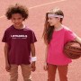 Lietkabelis Basketball Club 2023/2024 kids t-shirts burgundy color