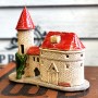 Handmade ceramic house candle holder Viru Gates Tallinn