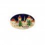 Fridge magnet Tallinn Viru Gates at night