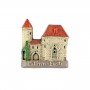 Handmade ceramic fridge magnet Viru Gates, Tallinn Estonia