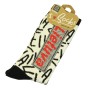 Men's cotton socks Lithuania white / black