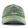 Green Lithuania Original cap front view