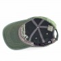 Interior view of green Lithuania Original cap