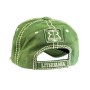 Green color baseball cap Lithuania Robin-Ruth
