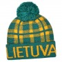 Soft and Comfortable Green Winter Hat Lithuania