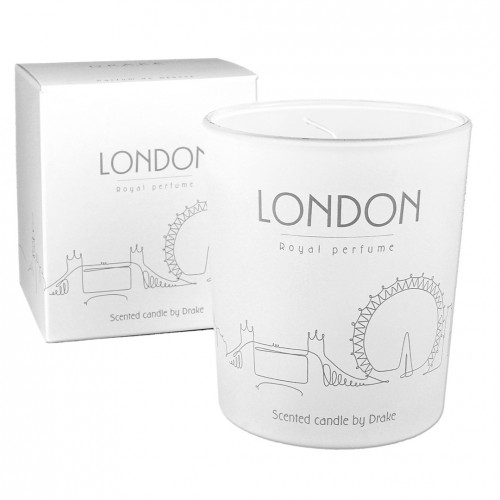 Natūralaus vaško aromatinė žvakė “Karališki kvepalai - LONDON“ 75 val.
